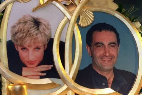 Diana and Dodi Al Fayed
